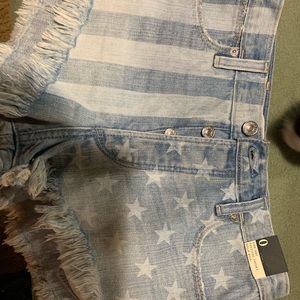 Jean shorts new with tags